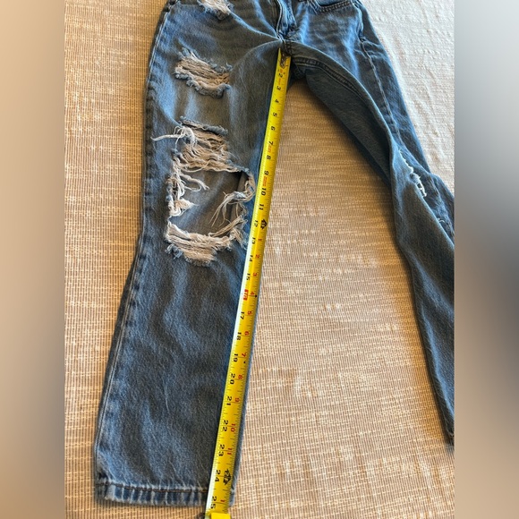 Aeropostale Distressed Mom Jeans | Size 00 - Picture 6 of 9